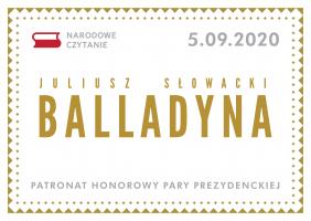 Narodowe czytanie „Balladyny”