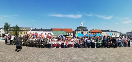 Tomaszów w biało-czerwonych barwach