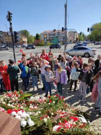 Majowy happening patriotyczny