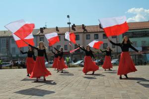 Tomaszów w biało-czerwonych barwach